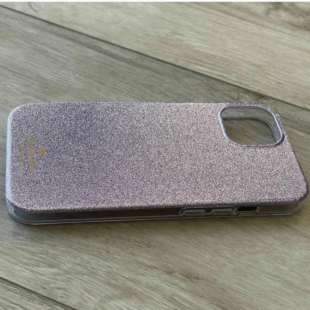Kate Spade Iphone 13 PRO Glitter Lilac Fros Case